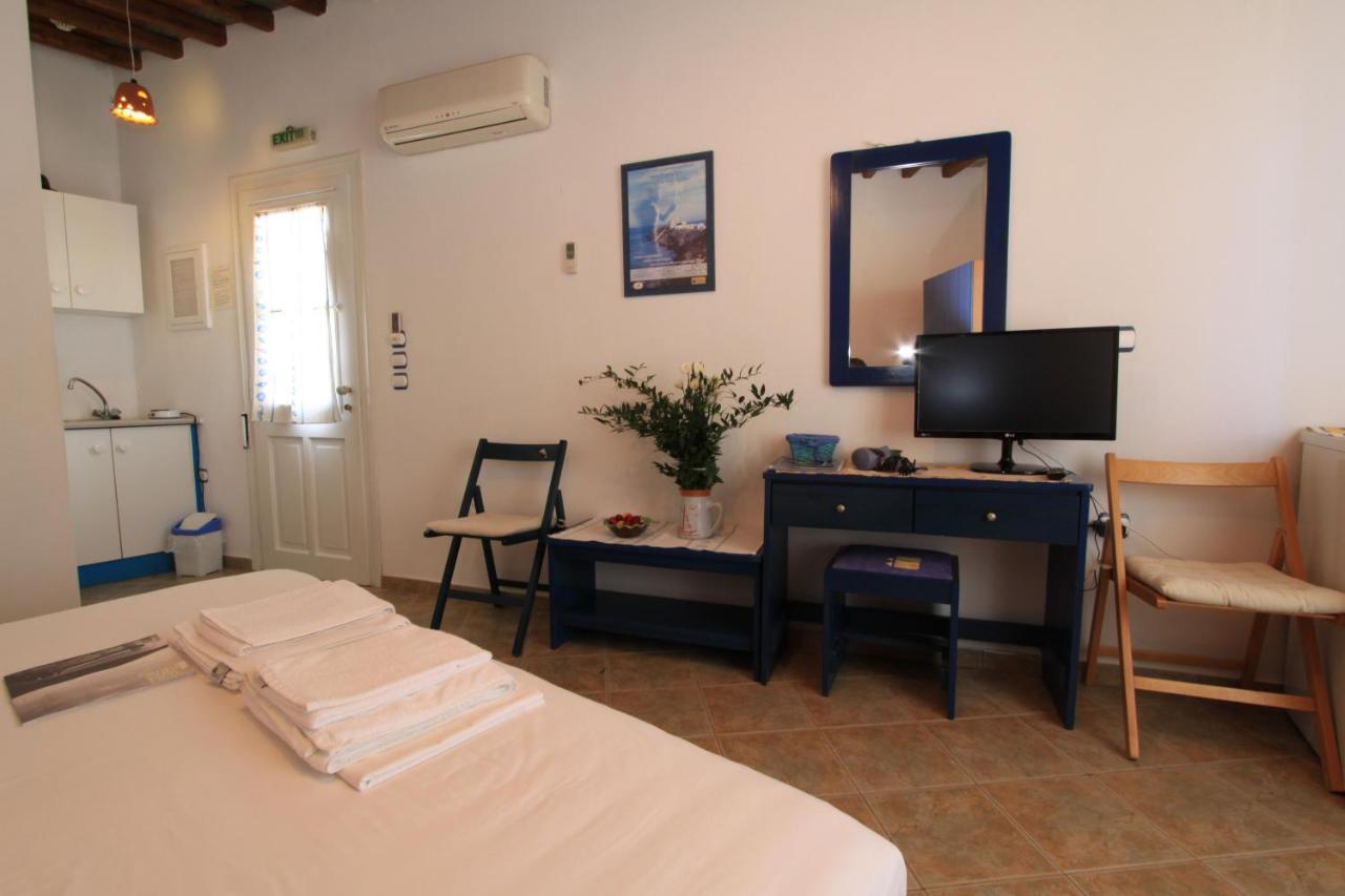 Smaragda Rooms & Studios Platis Gialos  외부 사진